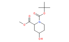(2R,4S)-N-BOC-4-Hydroxypiperidine-2-carboxylic acid methyl ester