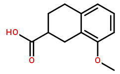 8-methoxy-1,2,3,4-tetrahydronaphthalene-2-carboxylic acid