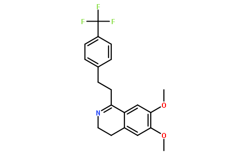 1-(4-(trifluoromethyl)phenethyl)-6,7-dimethoxy-3,4-dihydroisoquinoline