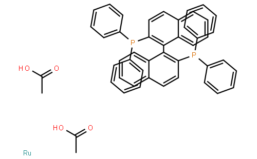 二乙酸根[(R)-( )-2,2'-二(二苯基膦基)-1,1'-联萘基]钌(II)