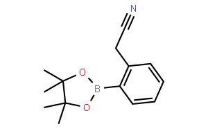 2-(2-(4,4,5,5-四甲基-1,3,2-二氧杂环戊硼烷-2-基)苯基)乙腈