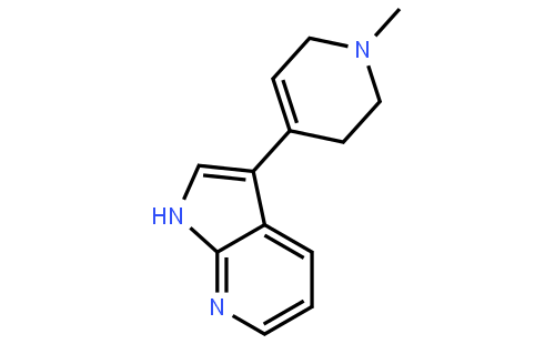 3-(1-Methyl-1,2,3,6-tetrahydropyridin-4-yl)-1H-pyrrolo[2,3-b]pyridine