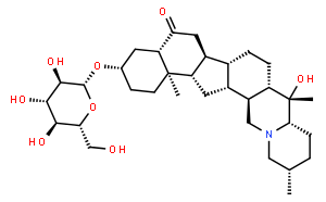 Sipeimine-3β-D-glucoside