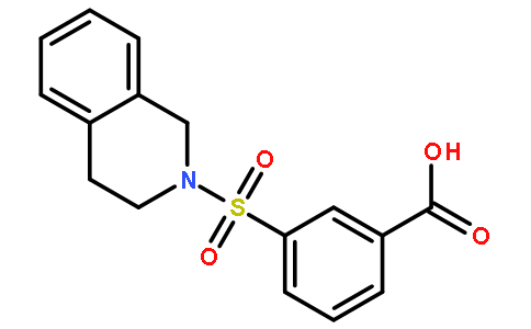3-(3,4-Dihydroisoquinolin-2(1H)-ylsulphonyl)benzoic acid