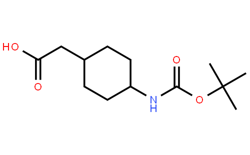 Boc-cis-1,4-aminocyclohexyl acetic acid