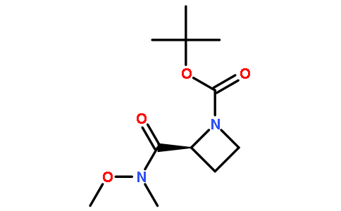 (S)-tert-butyl 2-(methoxy(methyl)carbamoyl)azetidine-1-carboxylate