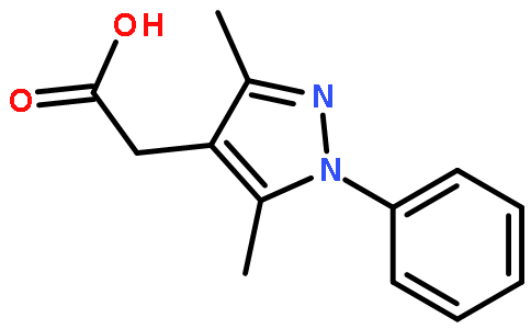 2-(3,5-Dimethyl-1-phenyl-1H-pyrazol-4-yl)acetic acid