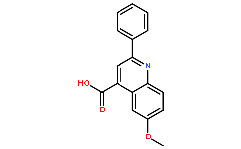 4-QUINOLINECARBOXYLIC ACID,6-METHOXY-2-PHENYL-