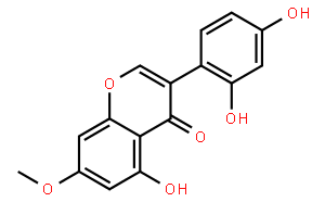 木豆異黃酮； 2',4',5-三羥基-7-甲氧基異黃酮