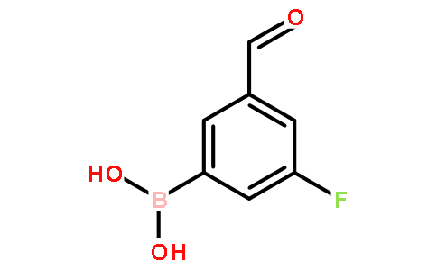 3-Fluoro-5-formylphenylboronic acid
