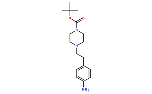 4-(4-Aminophenethyl)piperazine-1-carboxylic acid tert-butyl ester
