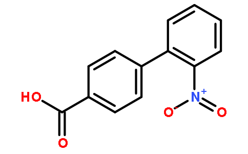 2'-Nitro-[1,1'-biphenyl]-4-carboxylic acid