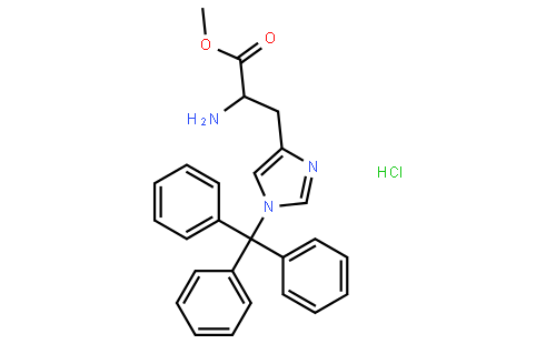 (S)-Methyl 2-amino-3-(1-trityl-1H-imidazol-4-yl)propanoate hydrochloride