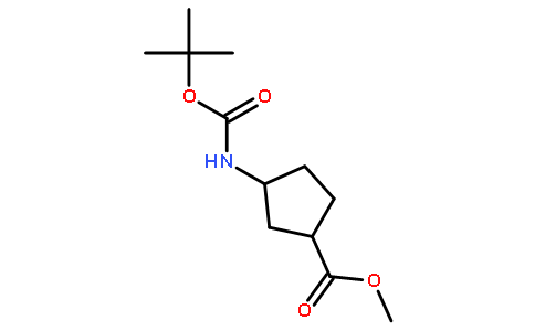 (1S,3S)-N-BOC-1-AMINOCYCLOPENTANE-3-CARBOXYLIC ACID METHYL ESTER