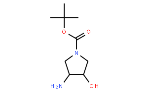 (3R,4R)-3-氨基-4-羟基吡咯烷-1-甲酸叔丁酯