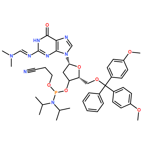 N2-DMF-5'-O-DMT-2’-deoxyguanosine-3'-CE Phosphoramidite