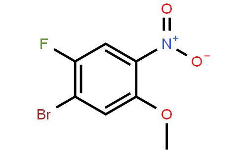 1-Bromo-2-fluoro-5-methoxy-4-nitrobenzene