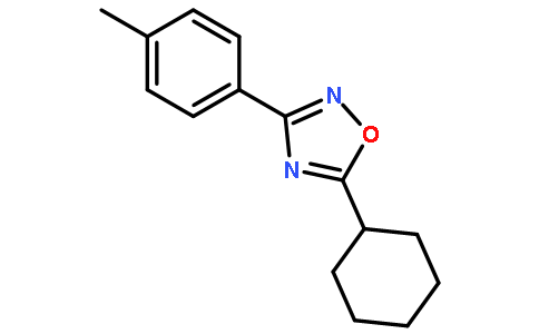 5-Cyclohexyl-3-(p-tolyl)-1,2,4-oxadiazole