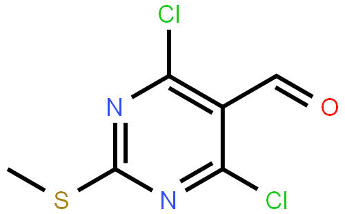4,6-二氯-2-甲硫基嘧啶-5-甲醛