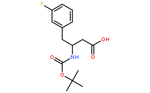 Boc-(R)-3-Amino-4-(3-fluorophenyl)-butyric acid