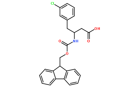 Fmoc-(R)-3-Amino-4-(3-chlorophenyl)-butyric acid