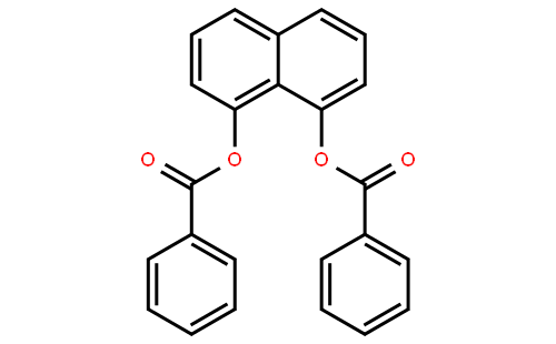 Naphthalene-1,8-diyl dibenzoate