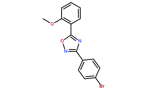 3-（4-溴苯基）-5-（2-甲氧基苯基）-1,2,4-恶二唑