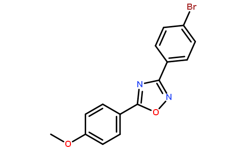 3-（4-溴苯基）-5-（4-甲氧基苯基）-1,2,4-恶二唑