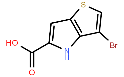 3-Bromo-4H-thieno[3,2-b]pyrrole-5-carboxylic acid