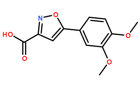 5-（3,4-二甲氧基-苯基）​​-异恶唑-3-羧酸