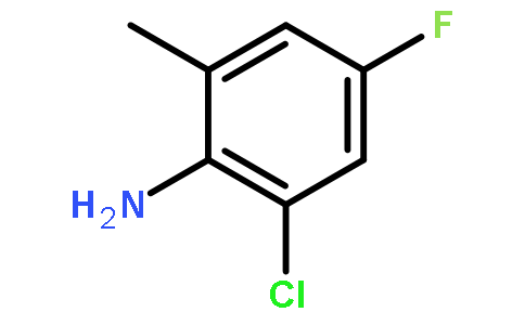2-chloro-4-fluoro-6-methylbenzenamine