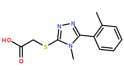 (4-Methyl-5-o-tolyl-4H-[1,2,4]triazol-3-ylsulfanyl)-acetic acid