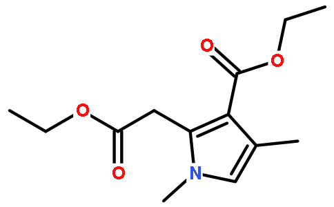 Ethyl 3-(Ethoxycarbonyl)-1,4-Dimethyl-1H-Pyrrole-2-Acetate
