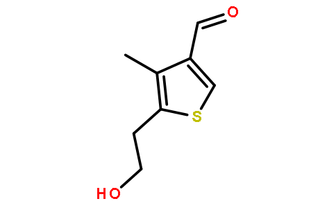 2,(4-甲酰-3-甲基噻吩-2-基)乙基醋酸盐