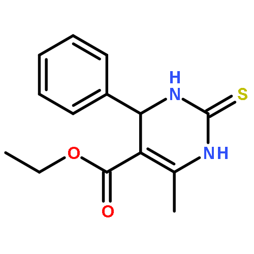 Ethyl 6-methyl-4-phenyl-2-thioxo-1,2,3,4-tetrahydro-5-pyrimidinecarboxylate