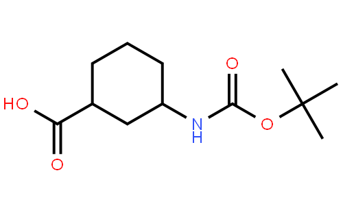 3-((tert-Butoxycarbonyl)amino)cyclohexanecarboxylic acid