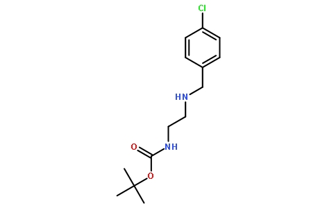 tert-Butyl (2-((4-chlorobenzyl)amino)ethyl)carbamate