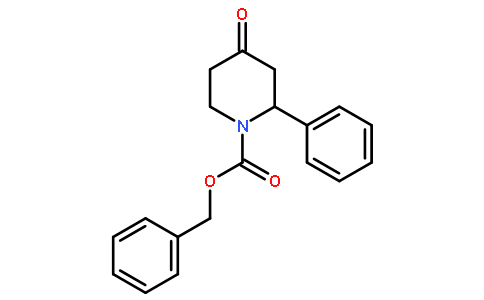 N-1-Cbz-2-phenyl piperidin-4-one