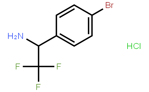 (S)-1-(4-Bromophenyl)-2,2,2-trifluoroethanamine hydrochloride