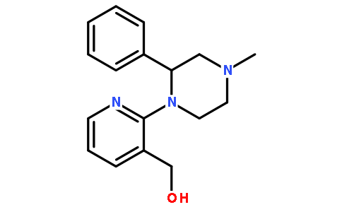 1-(3-羟甲基吡啶-2-基)-4-甲基-2-苯基哌嗪