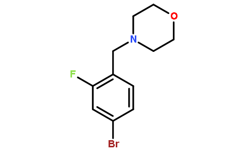 4-(4-Bromo-2-fluorobenzyl)morpholine