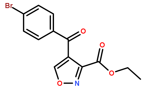 Ethyl 4-(4-bromobenzoyl)-3-isoxazolecarboxylate