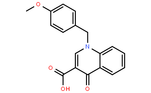 1-(4-Methoxybenzyl)-4-oxo-1,4-dihydroquinoline-3-carboxylic acid