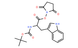 (S)-2,5-二氧代吡咯烷-1-基 2-((叔丁氧基羰基)氨基)-3-(1H-吲哚-3-基)丙酸酯
