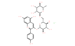 氯化天竺葵素-3-O-蕓香糖苷
