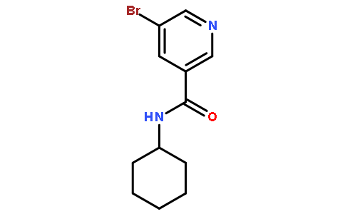 N-Cyclohexyl5bromonicotinamide的