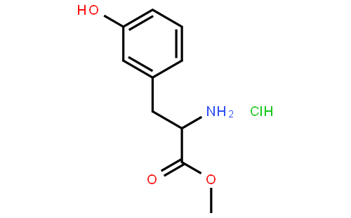 (S)-Methyl 2-amino-3-(3-hydroxyphenyl)propanoate hydrochloride