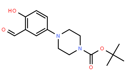 tert-Butyl 4-(3-formyl-4-hydroxyphenyl)piperazine-1-carboxylate