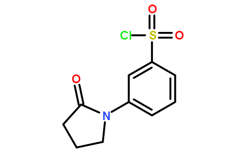 3-(2-Oxopyrrolidin-1-yl)benzene-1-sulfonyl chloride