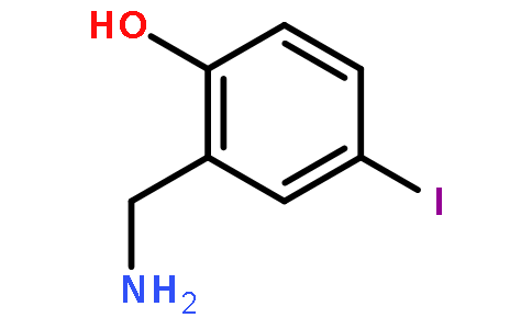 2-(aminomethyl)-4-iodophenol
